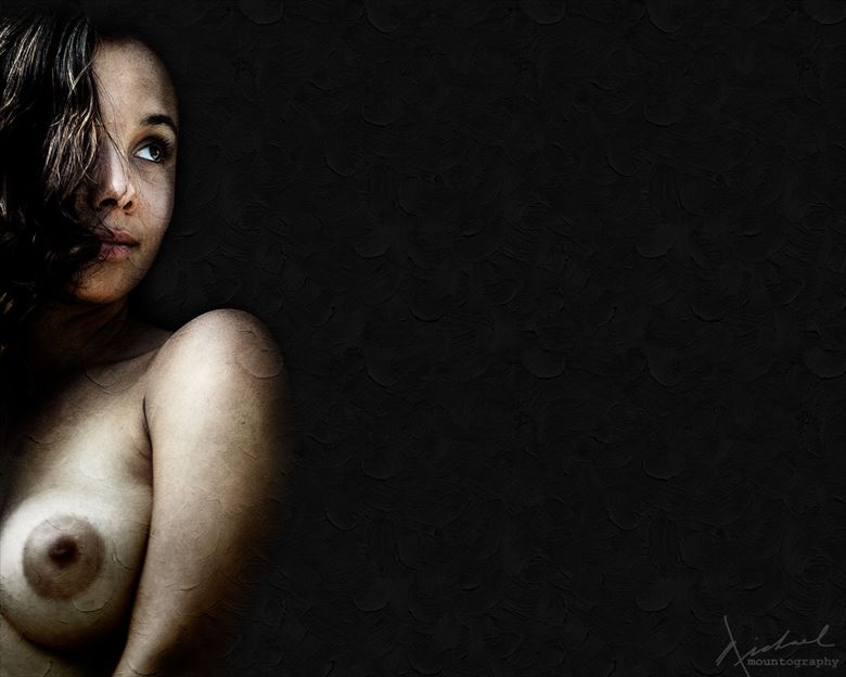 edge painting artistic nude photo by photographer mountography