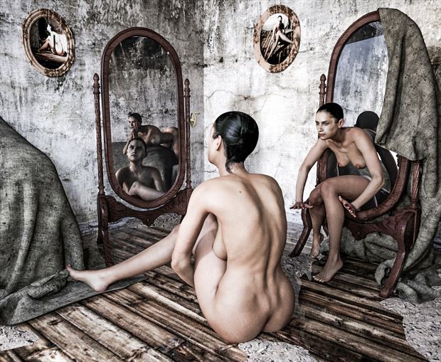 ego artistic nude artwork by artist derbuettner