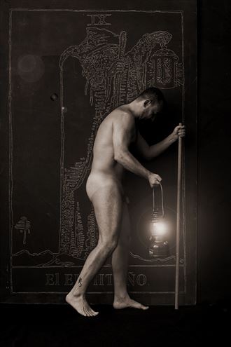 el ermita%C3%B1o selfportrait artistic nude photo by photographer gustavo combariza