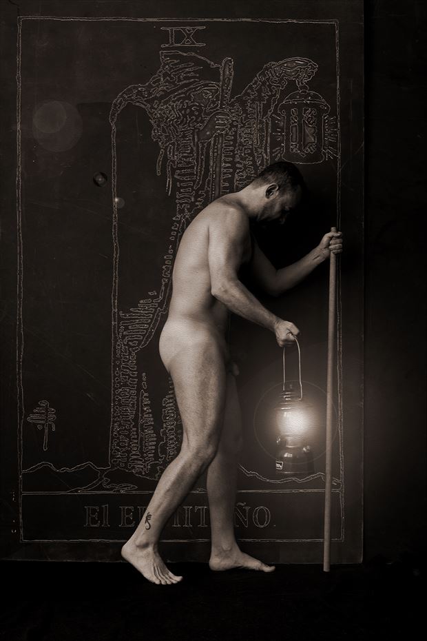 el ermita%C3%B1o selfportrait artistic nude photo by photographer gustavo combariza
