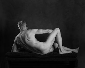 elegy of form artistic nude photo by model living canvas