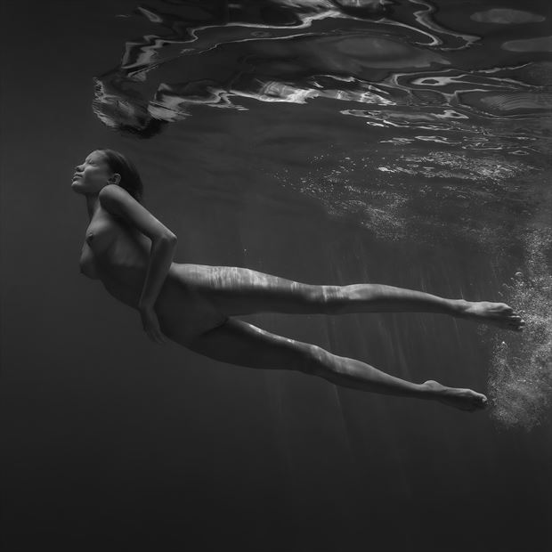element of water artistic nude photo by photographer dml