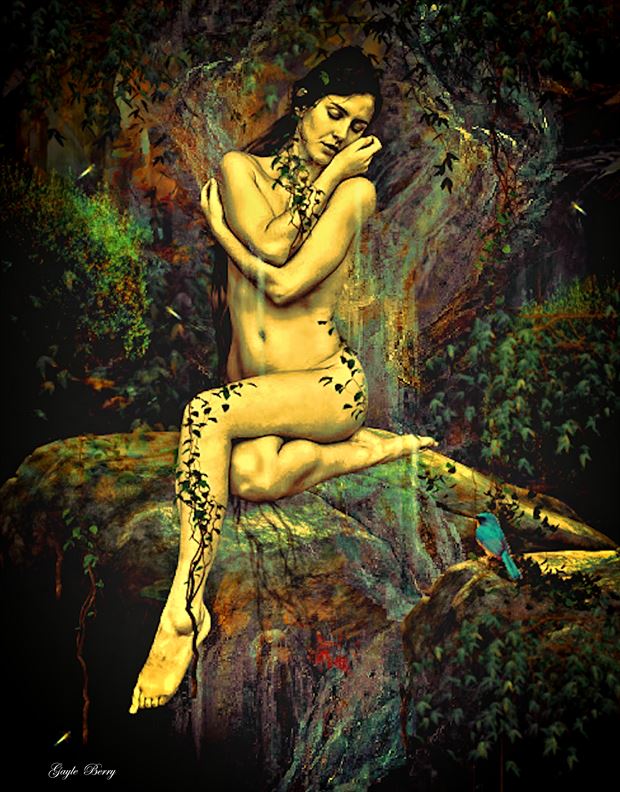 embracing sensual ecstasy 02 artistic nude artwork by artist gayle berry
