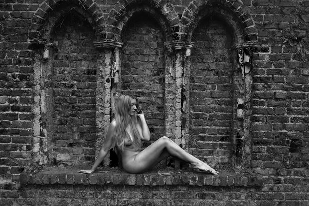 emma gunnersbury ruins west london artistic nude photo by photographer gibson