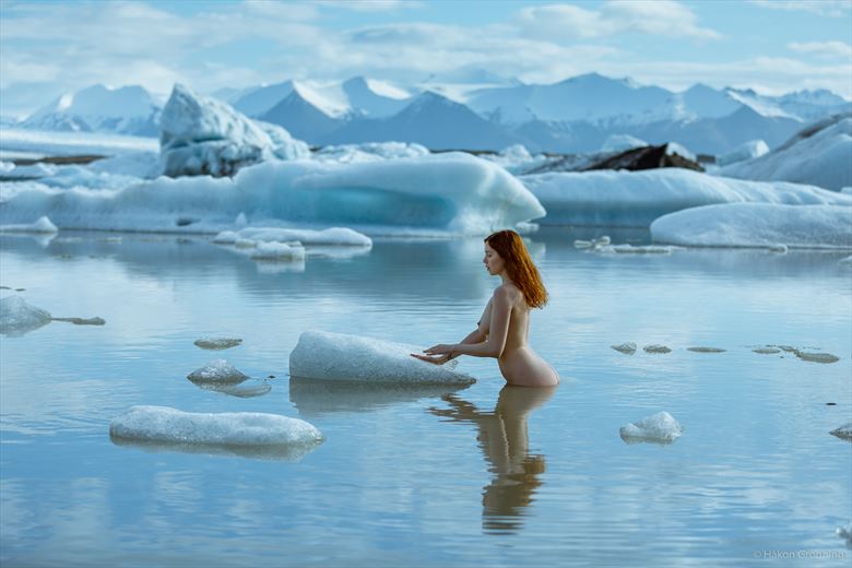 emotional landscapes artistic nude photo by model icelandic selkie