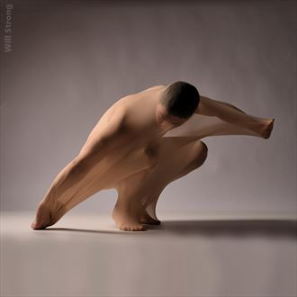 encased artistic nude photo by model ariambigous