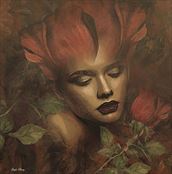 enchanted rose sensual artwork by artist gayle berry