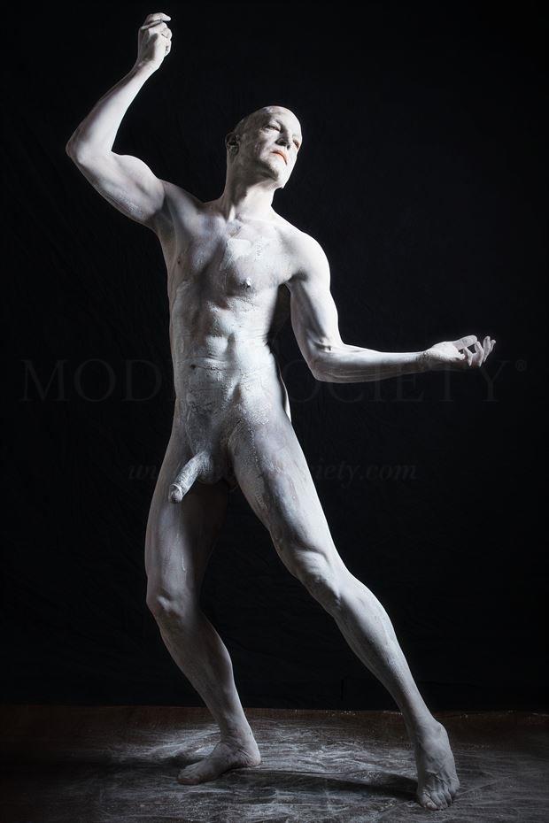 encrusted artistic nude photo by model avid light