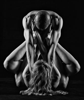 entwined artistic nude photo by model selkie