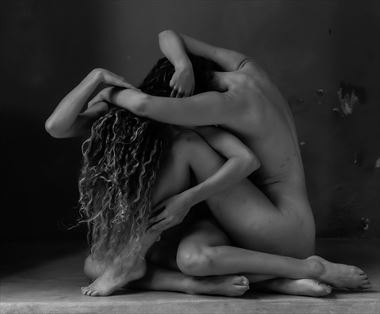 entwined artistic nude photo by photographer stevegd