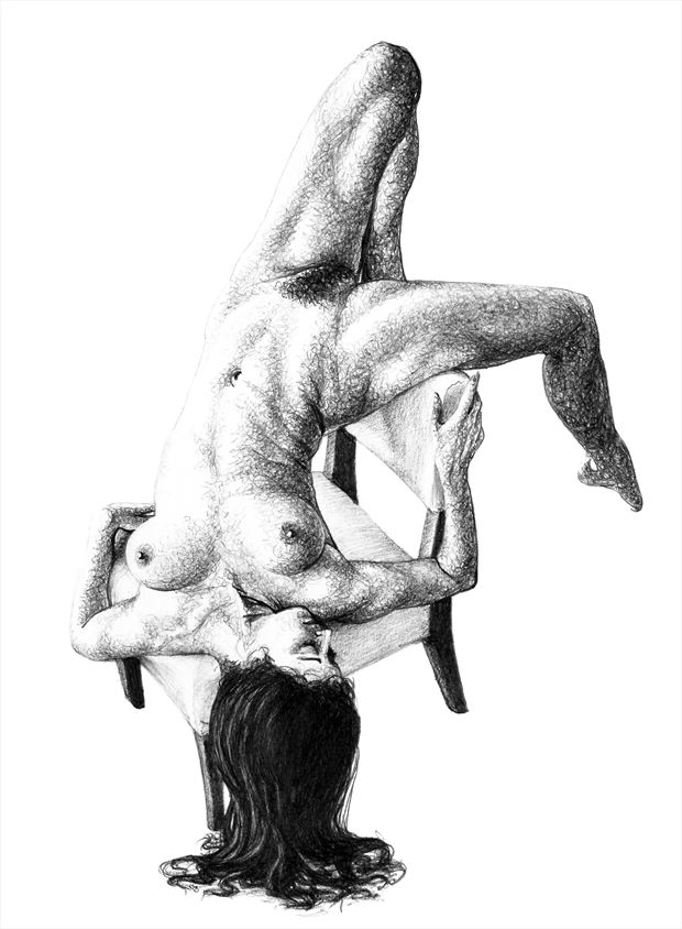 equilibre artistic nude artwork by artist subhankar biswas