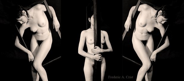 erin in 3 frames artistic nude photo by photographer frederic