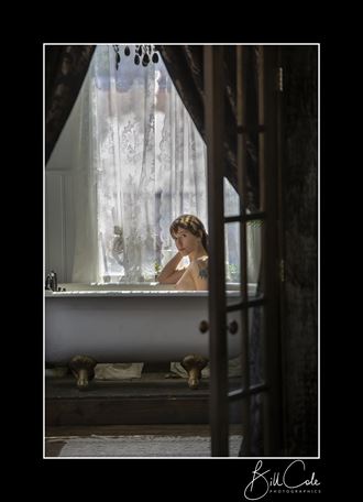 erin in the bath artistic nude photo by photographer bill cole