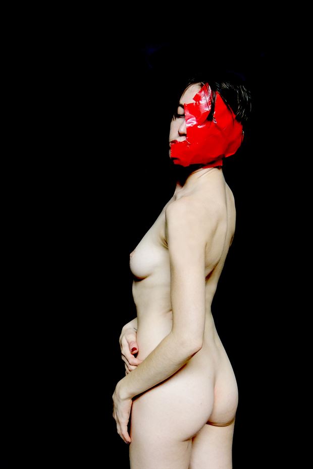 erin red tape 1 artistic nude photo by photographer frederic