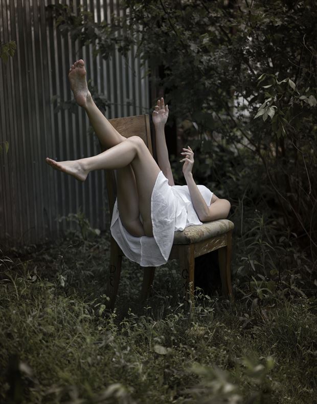 escape artistic nude photo by artist wendy garfinkel