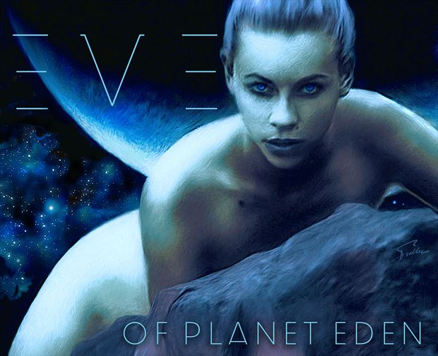 eve of planet eden ii fantasy artwork by artist van evan fuller