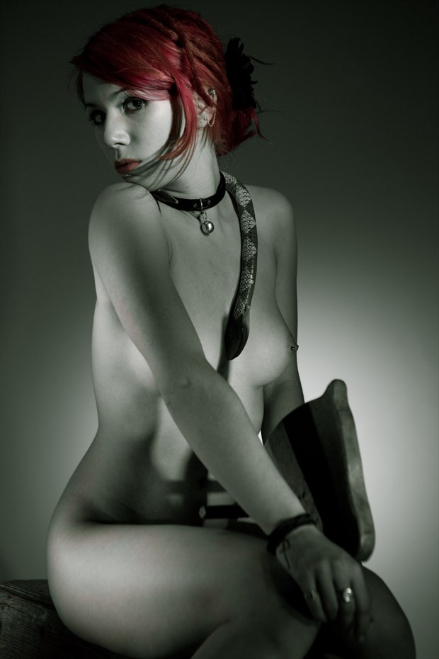 eve the serpent and the rocking horse artistic nude photo by photographer looking_eye