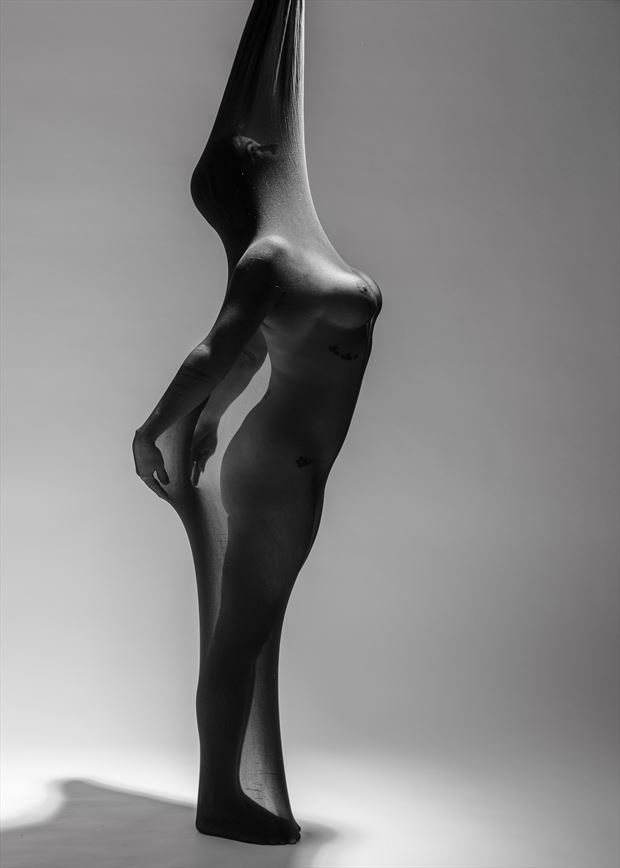 evie socked series 04 artistic nude artwork by photographer photo kubitza