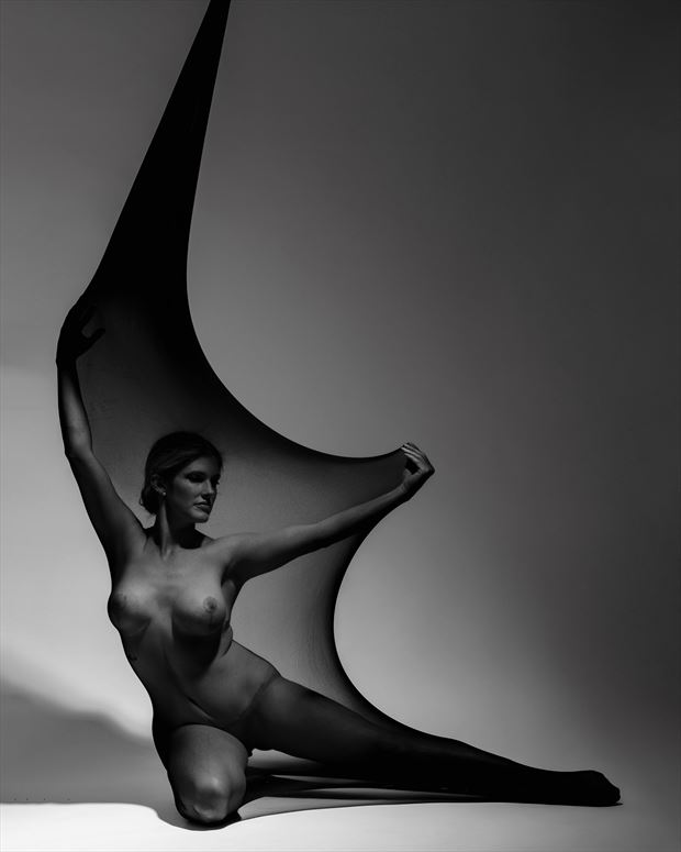 evie socked series 05 artistic nude artwork by photographer photo kubitza