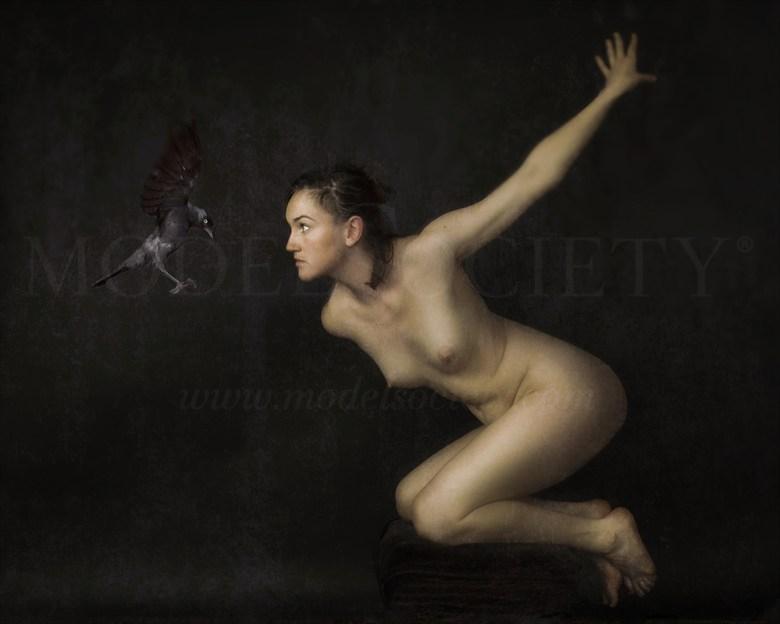 expexting to fly Artistic Nude Artwork by Photographer VincentRijs