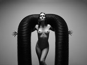 expressive figures artistic nude photo by model ayeonna gabrielle