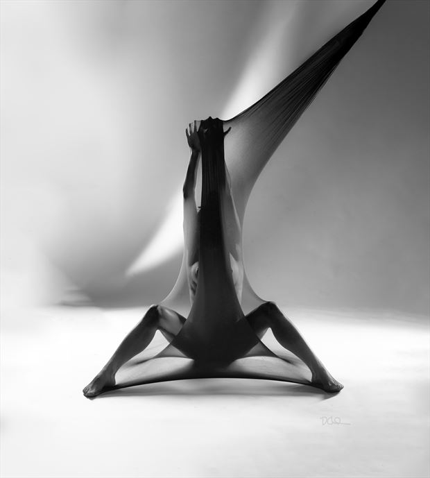 expressive stretch artistic nude photo by photographer davechud