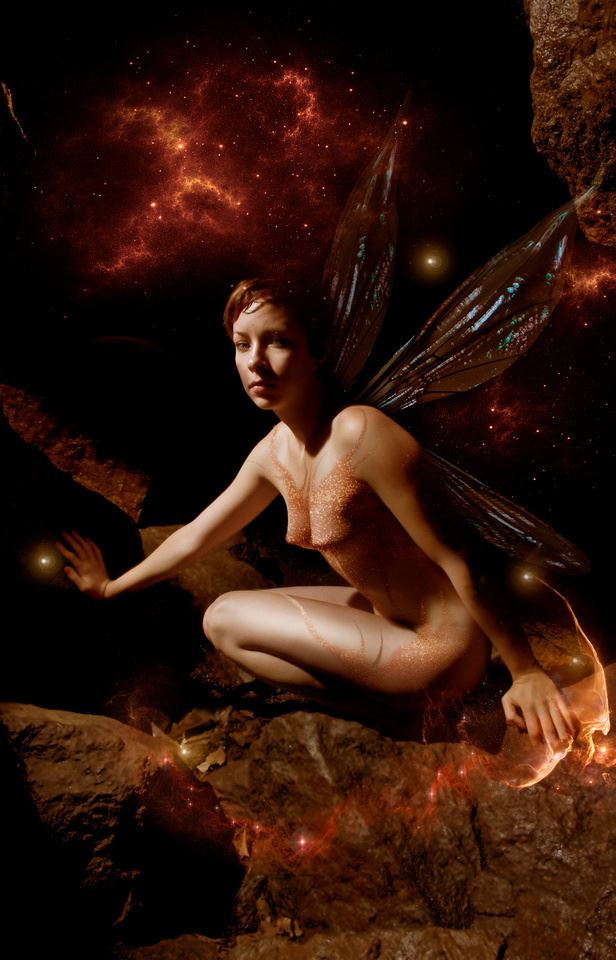 fairy artistic nude artwork by photographer stephen