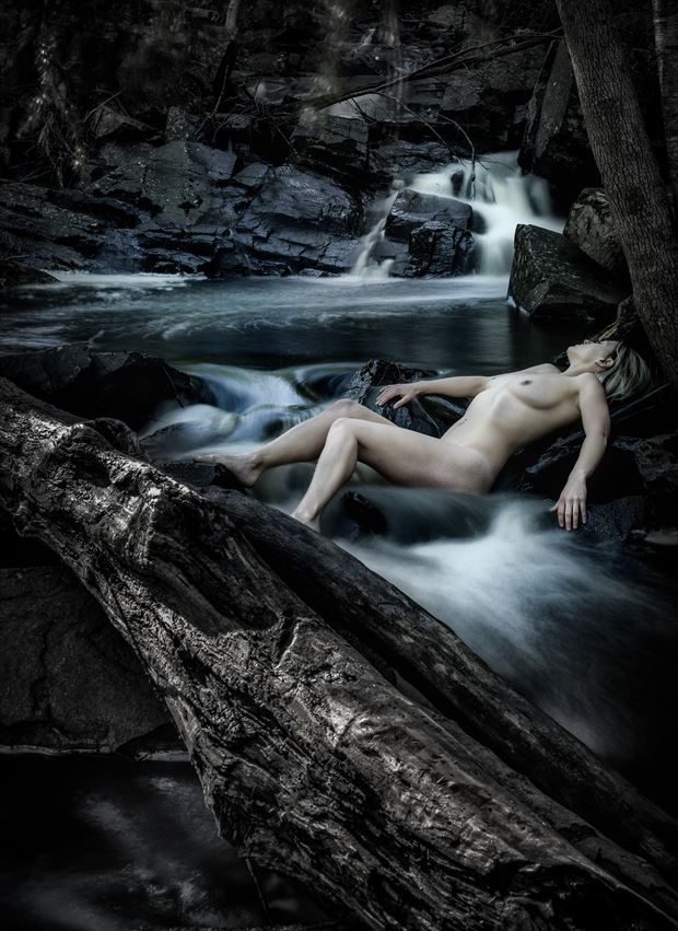 fall river falls 3 artistic nude photo by photographer mccarthyphoto