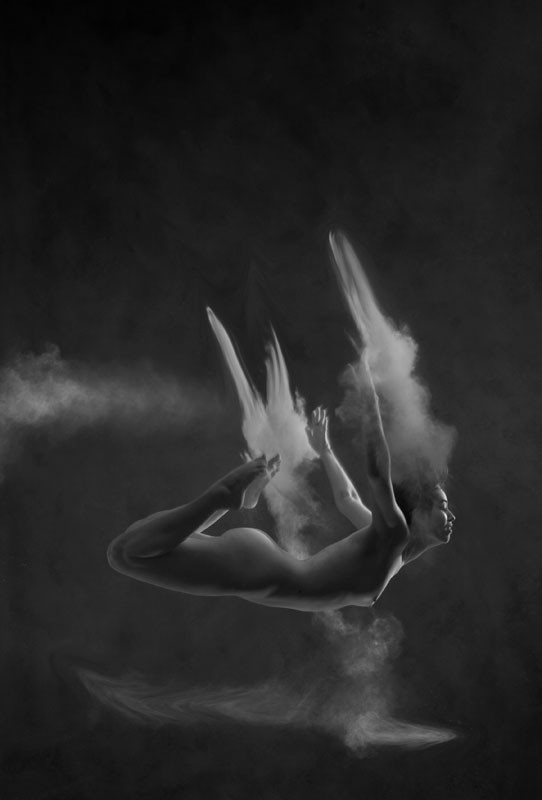falling Artistic Nude Photo by Model Desalle