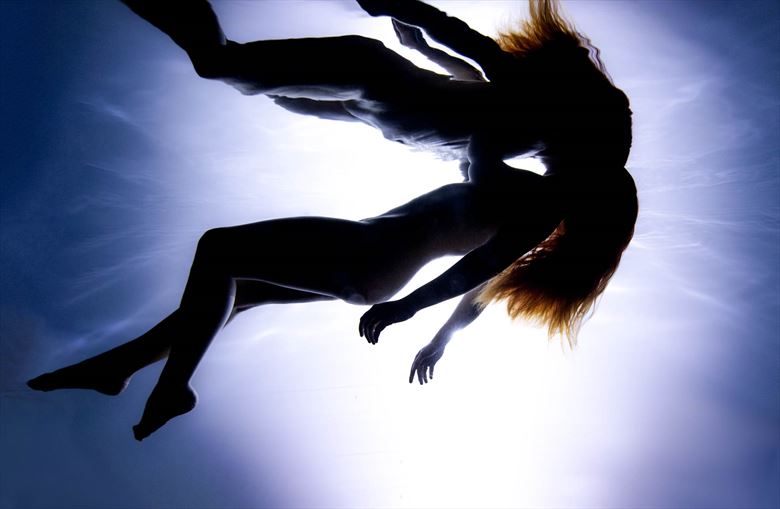 falling into the abyss artistic nude photo by model jade_ashh