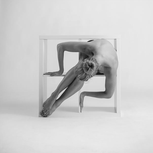 fanny cubed artistic nude artwork by photographer richard byrne