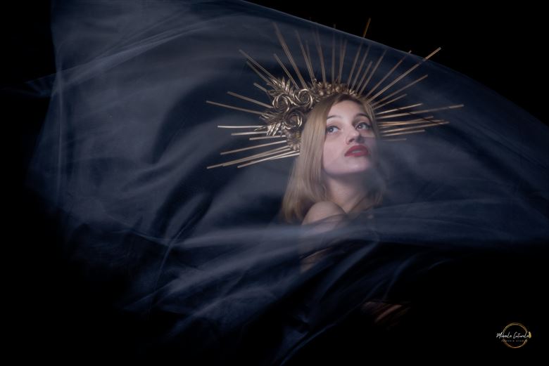 fantasy glamour photo by model angela de sade