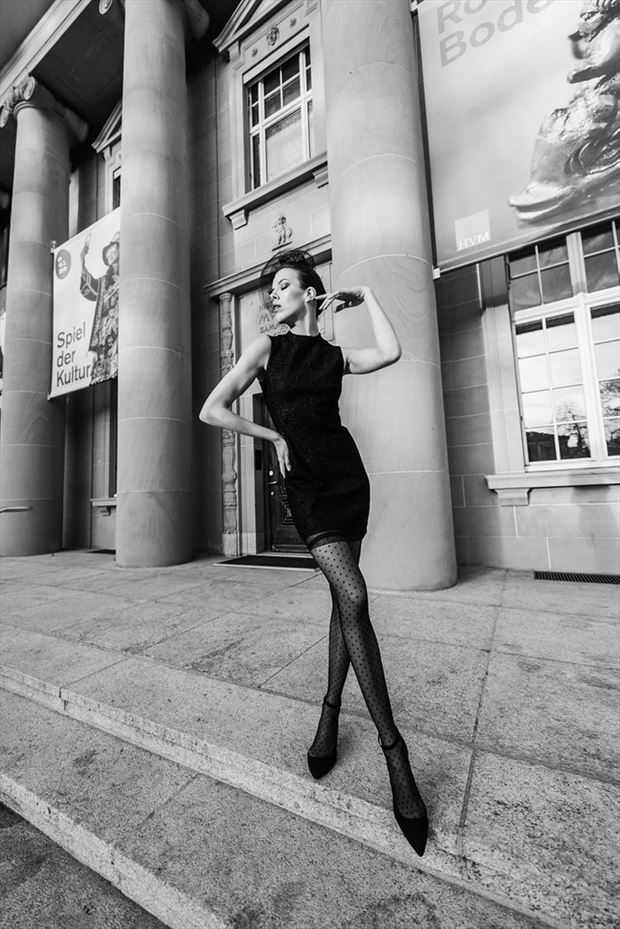 fashion photo by model denisastrakova