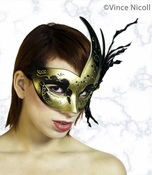 feathered mask Alternative Model Photo by Photographer VinceNicoll
