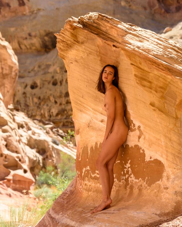 femina in the canyon artistic nude photo by photographer dj photo odyssey
