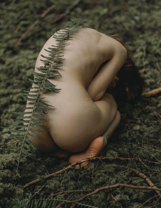 fern artistic nude photo by model jayde on film