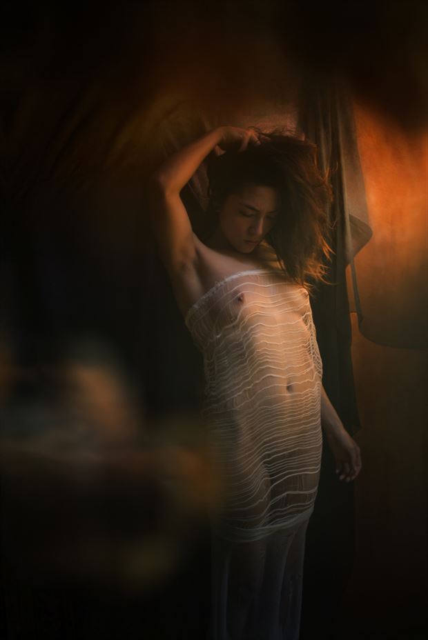 feuer artistic nude photo by model crystal wings