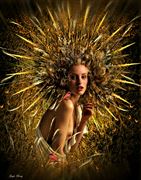 fields of gold artistic nude artwork by artist gayle berry