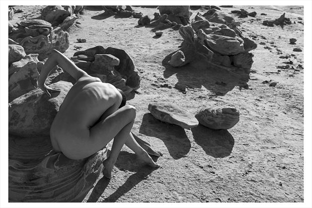 figure study in nature artistic nude artwork by photographer podraskyfineart