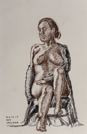 figure study painting or drawing artwork by photographer alan h bruce