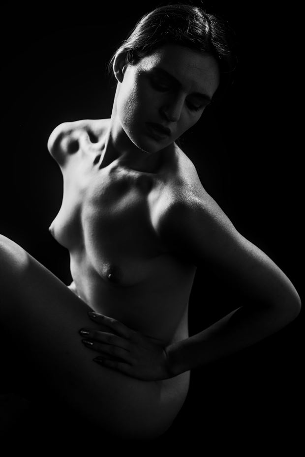 figure work with aim model artistic nude photo by photographer andrew greig