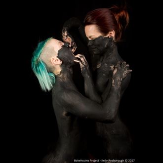 filled with darkness body painting photo by photographer bokehccino project