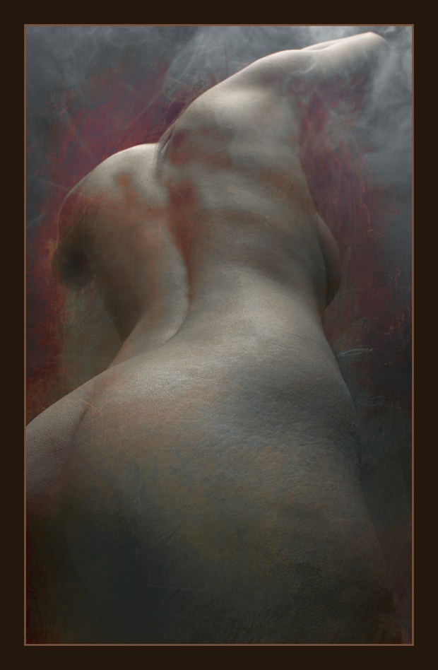 fire flesh Artistic Nude Artwork by Model Diana Revo