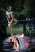fire surreal artwork by photographer accipiter