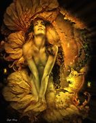 firefly flickers artistic nude artwork by artist gayle berry