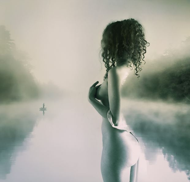 fisherman artistic nude photo by model loreley