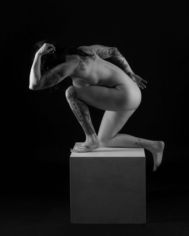 fitness artistic nude photo by model kdcat