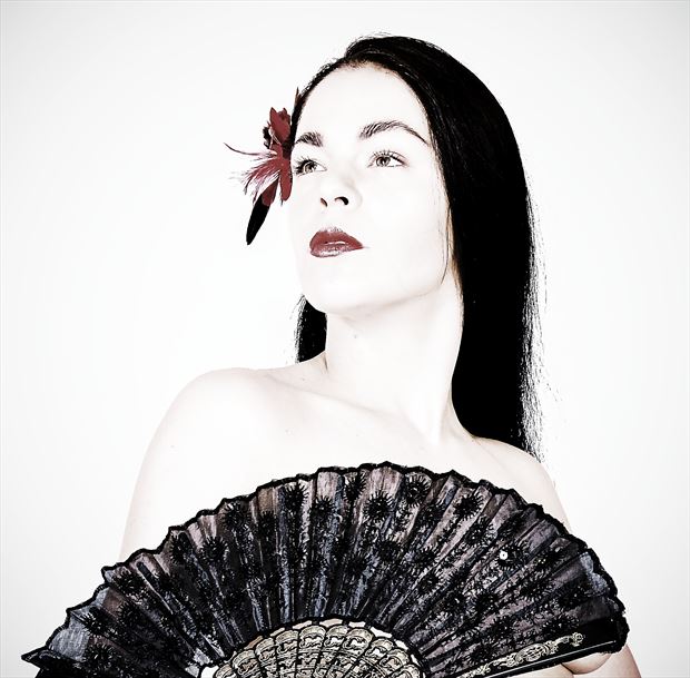 flamenco dancer portrait photo by photographer bernard r