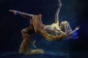 floating underwater artistic nude photo by photographer russb