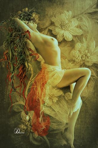 flora bunda artistic nude artwork by artist digital desires
